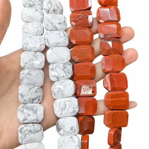 Grânulos de gemstone jóias, misto de pedras semi-preciosas, polido, DIY & materiais diferentes para a escolha & facetada, 15x20mm, vendido para Aprox 38 cm Strand