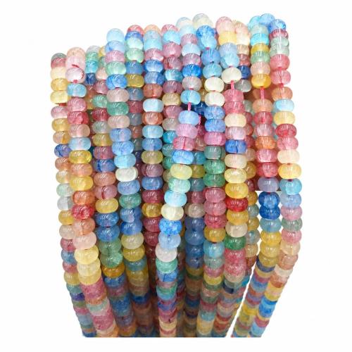 Rondelle Crystal perle, Kristal, možete DIY, više boja za izbor, 5x8mm, 10pramenovi/Lot, Prodano By Lot