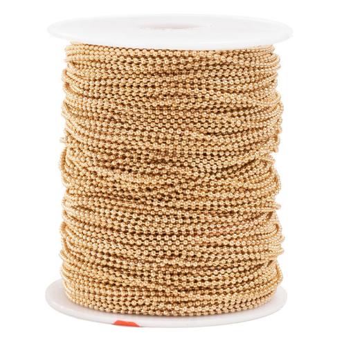 Iron řetízku, Železo, á, DIY & řetízek, více barev na výběr, 100m/spool, Prodáno By spool