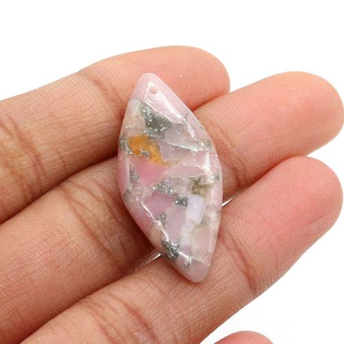 Imperial Jasper Pakabukai, Įspūdis Jasper, Rombas, Pasidaryk pats, daugiau spalvų pasirinkimas, 15x34mm, Pardavė PC
