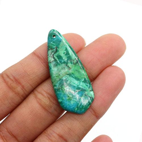 Synthetic Turquoise Pendant DIY Sold By PC