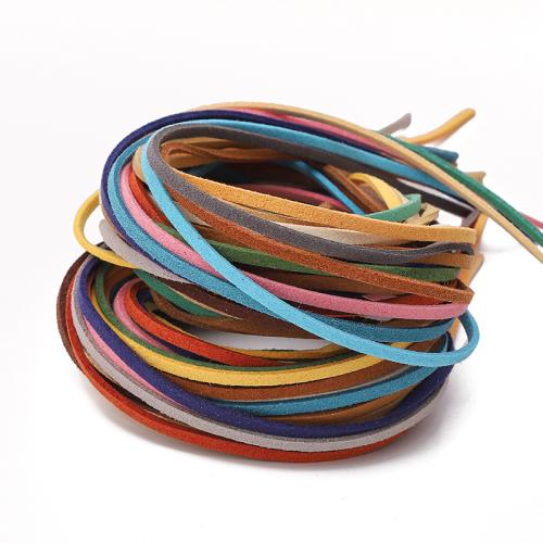 Fio de lã, Veludo, DIY, Mais cores pare escolha, 2.50mm, 90m/Spool, vendido por Spool