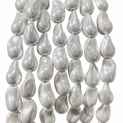 South Sea Shell korálky, Shell Pearl, DIY, více barev na výběr, 10x18mm, Prodáno za Cca 38 cm Strand