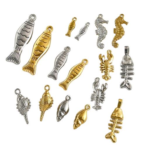 Acciaio inossidabile Animal Ciondoli, 304 acciaio inox, placcato, DIY & stili diversi per la scelta, nessuno, Venduto da PC