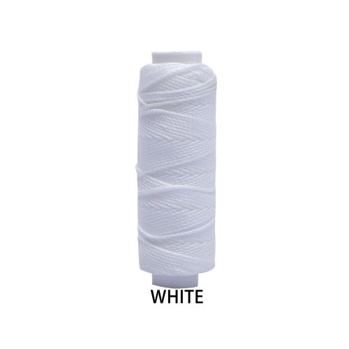 Wax Koord, DIY, meer kleuren voor de keuze, 0.80mm, 15m/spool, Verkocht door spool