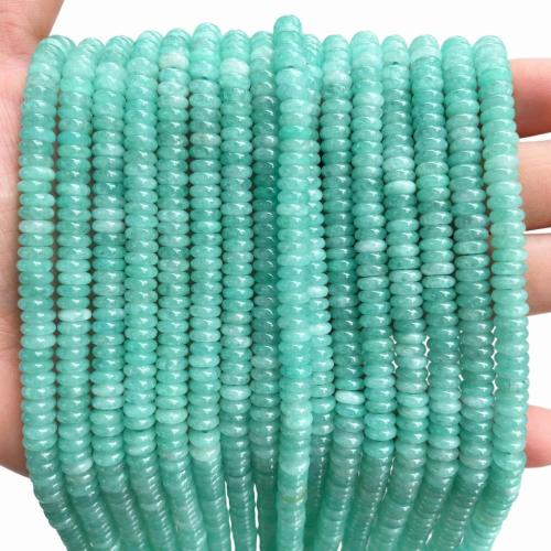 Gemstone Smycken Pärlor, Ädelsten, Flat Round, DIY, fler färger för val, 2x6mm, Ca 170PC/Strand, Säljs av Strand
