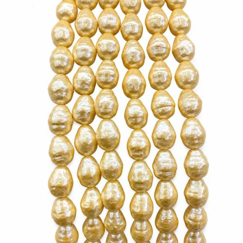 South Sea Shell perle, Shell Pearl, možete DIY, više boja za izbor, 12x16mm, Prodano Per Približno 38 cm Strand