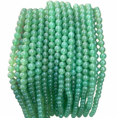 Aventuriini helmet, Vihreä Aventuriini, Pyöreä, tee-se-itse & erikokoisia valinnalle, Myyty Per N. 38 cm Strand