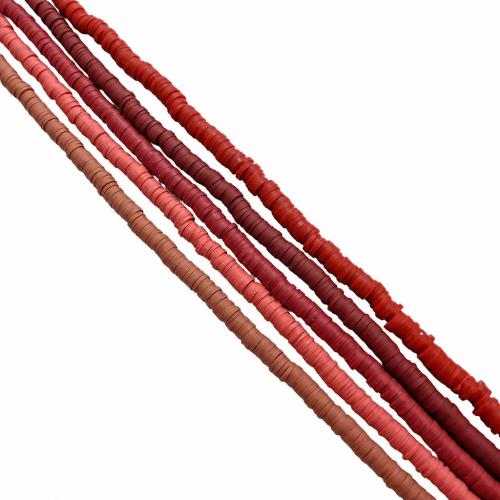 Polimero-Clay-Beads, argilla polimero, DIY, nessuno, 390x5x5mm, 50Strandstrefolo/lotto, Venduto da lotto