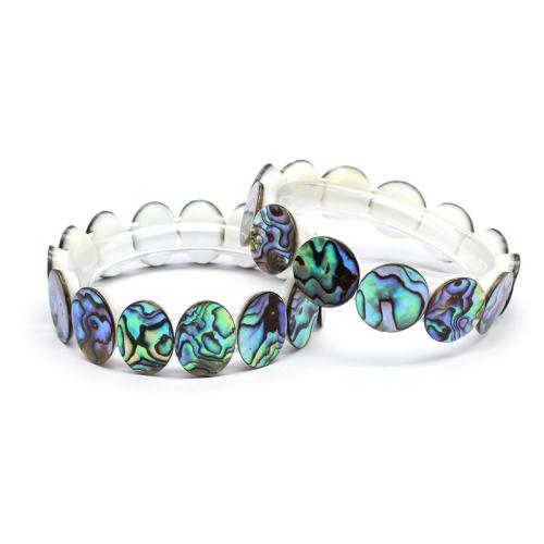 Ausis "Shell Apyrankė, poliruotas, unisex & įvairių stilių pasirinkimas, Ilgis Apytiksliai 19 cm, Pardavė PC