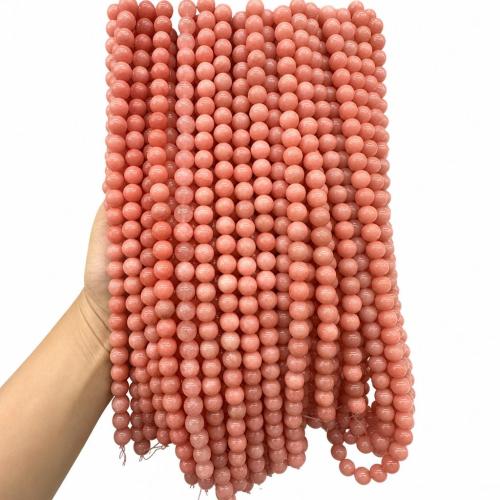 Coirníní Rhodonite, Babhta, DIY & méid éagsúla do rogha, Díolta Per Thart 38 cm Snáithe