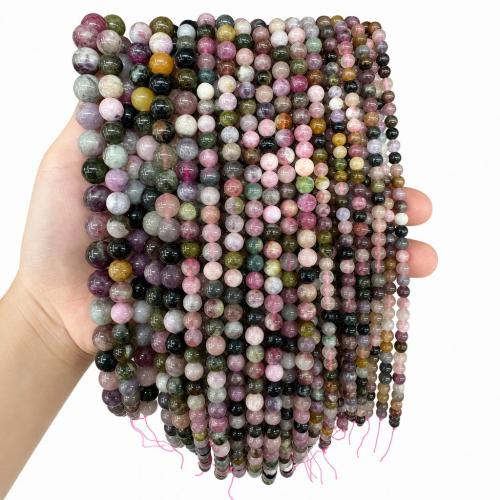Gemstone Jewelry Karoliukai, Turmalinas, Pasidaryk pats & skirtingo dydžio pasirinkimo, Parduota už Apytiksliai 38 cm Strand