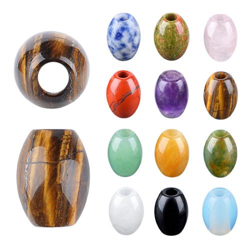 Dragi kamen perle Nakit, Drum, možete DIY & različiti materijali za izbor, 13x18mm, Prodano By PC