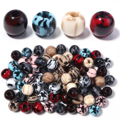 Acrylic Jewelry Beads Round injection moulding DIY 16mm Sold By PC