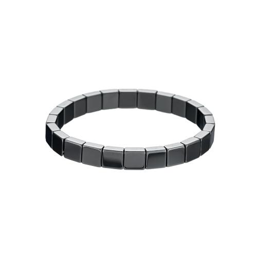 Non Magnetic Hematite Bracelet & for man Length Approx 8 Inch Sold By PC