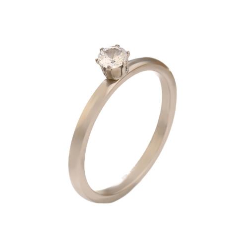 304 rostfritt stål Finger Ring, plated, olika storlek för val & olika stilar för val & för kvinna & med strass, Storlek:6-9, Säljs av PC