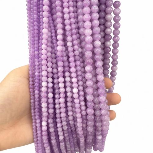 Calcedônia roxa, Roda, DIY & tamanho diferente para a escolha, vendido para Aprox 38 cm Strand