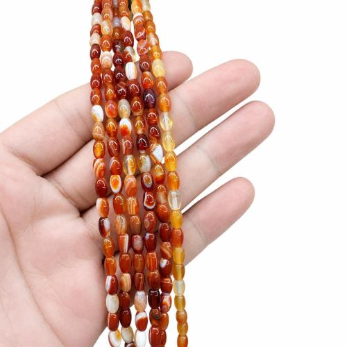 Abalorios de Gemas, Piedras preciosas, Natural & Bricolaje, más colores para la opción, 6x4mm, Vendido para aproximado 38 cm Sarta