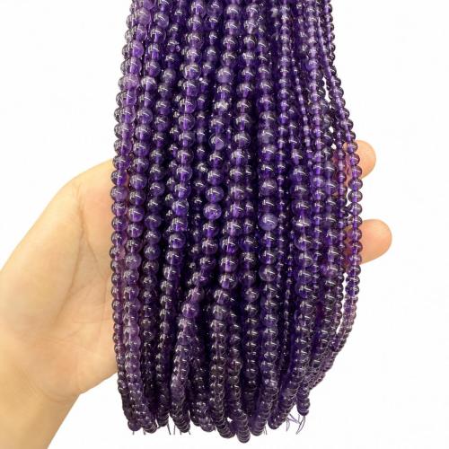 Natuurlijke Amethyst kralen, Amethist, DIY & verschillende grootte voor keus, Grade A, Per verkocht Ca 38 cm Strand