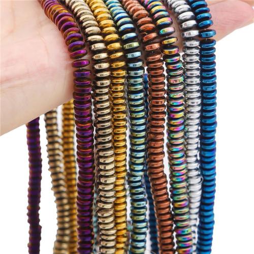 Niet-magnetische Hematiet kralen, plated, DIY & verschillende grootte voor keus, meer kleuren voor de keuze, Verkocht door Strand