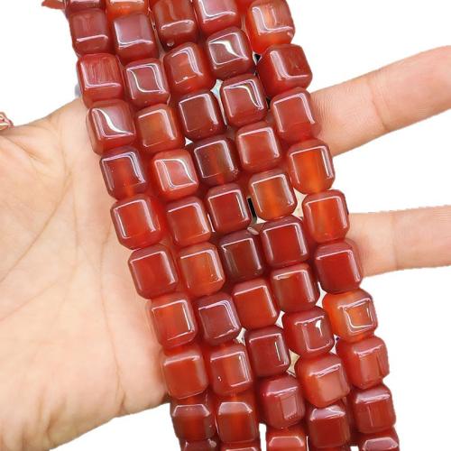 Gemstone šperky Korálky, Drahokam, Obdélník, lesklý, DIY & různé materiály pro výběr & tváří, 10x12mm, Cca 34PC/Strand, Prodáno By Strand