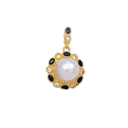 Ciúbach Zirconia siogairlín Micrimhilseogra réiteodh Prás, le Pearl Plaisteacha, plátáilte, DIY & stíleanna éagsúla do rogha & micrea réiteach zirconia ciúbach, 23x17mm, Díolta De réir PC