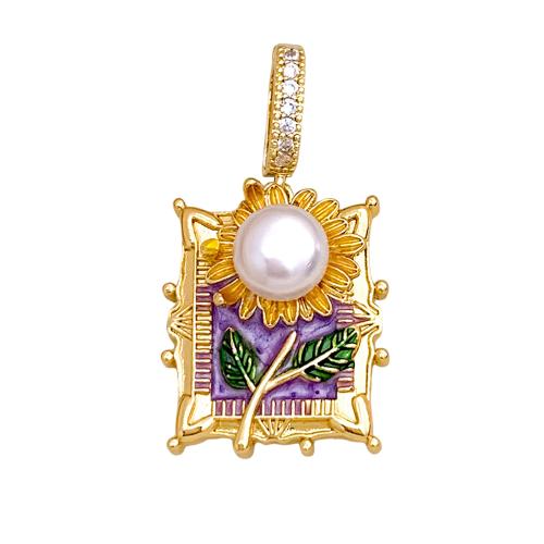 Ciúbach Zirconia siogairlín Micrimhilseogra réiteodh Prás, le Pearl Plaisteacha, plátáilte, DIY & stíleanna éagsúla do rogha & micrea réiteach zirconia ciúbach & cruan, pendent size 18-25mm, Díolta De réir PC