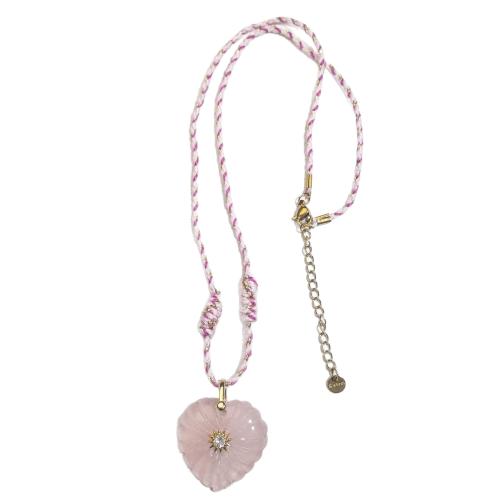 Gemstone Vedhæng Smykker, Ædelsten, med Messing, Heart, Carved, du kan DIY & forskellige materialer til valg & Micro Pave cubic zirconia, 30x30mm, Solgt af PC