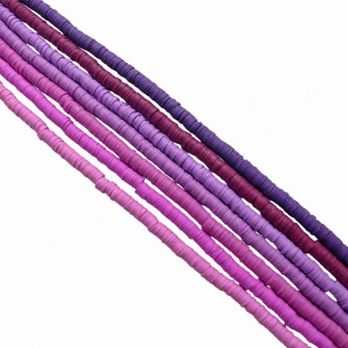 Polimero-Clay-Beads, argilla polimero, DIY, nessuno, 390x5x5mm, 50Strandstrefolo/lotto, Venduto da lotto