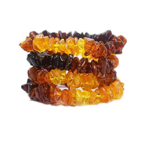 Meripihka Rannerengas, muoti korut & Unisex, Satunnainen väri, beads size 9-12mm, Pituus N. 16 cm, Myymät PC