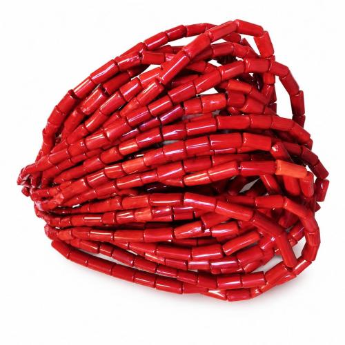 Бусины из натурального коралла, DIY, beads size 7-10*13-27mm, Продан через Приблизительно 110 см Strand