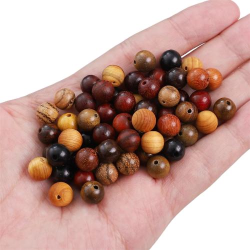 Wood Beads Round DIY Sold By Lot
