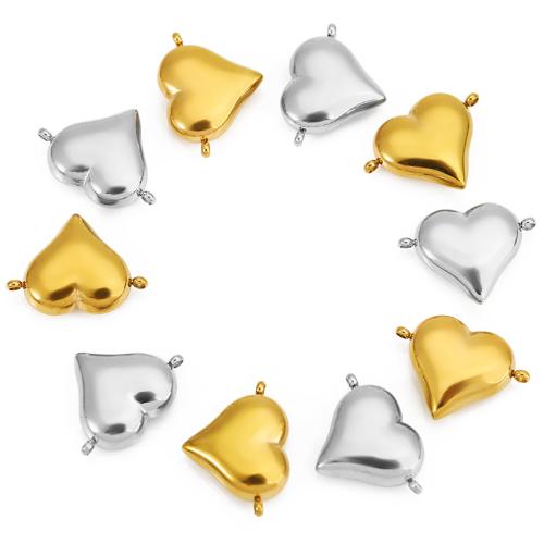 rozsdamentes acél Szív medálok, 304 rozsdamentes acél, DIY, több színt a választás, 21.20x16mm, Által értékesített PC