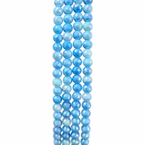 Fashion Glazen kralen, Glas, Ronde, DIY, meer kleuren voor de keuze, 6mm, Lengte Ca 38 cm, 10strengen/Lot, Verkocht door Lot