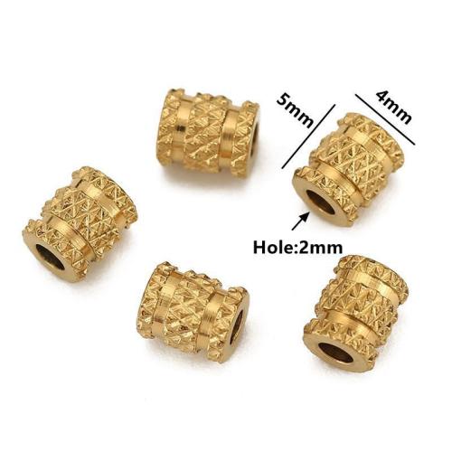 Stainless Steel Spacer Beads 304 Stainless Steel Vacuum Ion Plating DIY Sold By PC