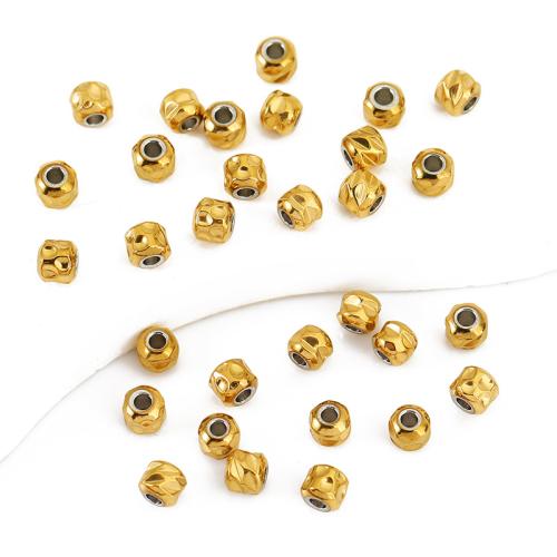 Stainless Steel Spacer Beads 304 Stainless Steel Vacuum Ion Plating DIY Sold By PC