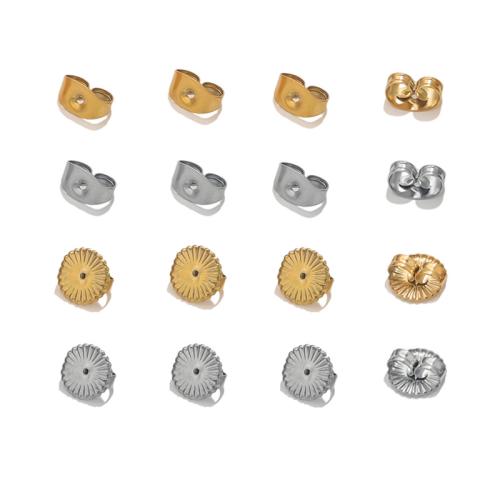 Stainless Steel Uho Matica Komponenta, 304 nehrđajućeg čelika, pozlaćen, možete DIY & različitih stilova za izbor, 100računala/Torba, Prodano By Torba