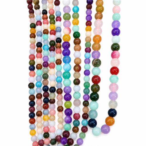 Mišrios Gemstone beads, Brangakmenis, Turas, Pasidaryk pats & skirtingo dydžio pasirinkimo, multi-colored, Parduota už Apytiksliai 38 cm Strand