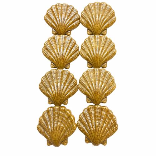 PorseleinJuwelen Beads, Porselein, Schelp, DIY, meer kleuren voor de keuze, 27x29mm, Verkocht door PC