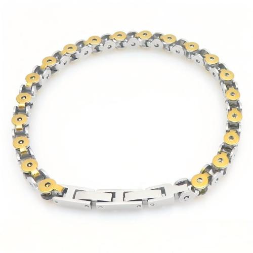 304 Stainless Steel Bracelet Vacuum Ion Plating Unisex Sold By PC