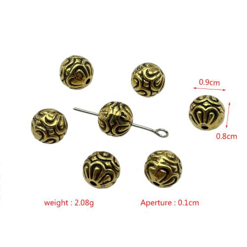 Perles intercalaires en alliage de zinc, Placage, DIY, plus de couleurs à choisir, 500sol/sac, Vendu par sac