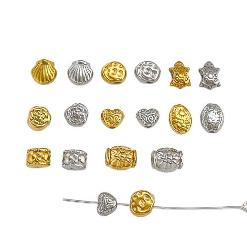 Stainless Steel Spacer Beads 304 Stainless Steel plated DIY Sold By PC