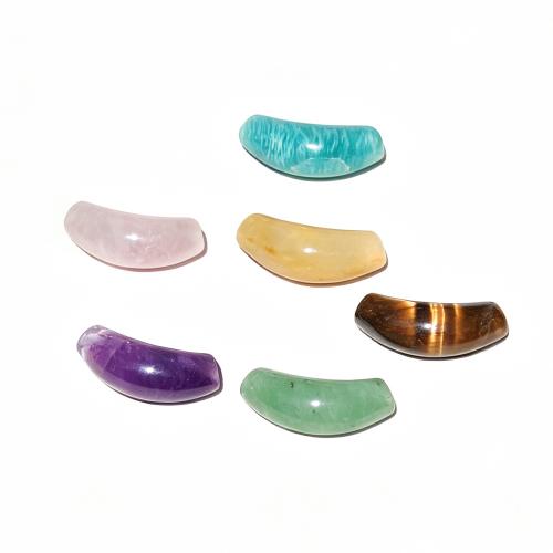 Gemstone coirníní feadán cuartha, DIY & ábhair éagsúla do rogha, 26x11mm, Díolta De réir PC