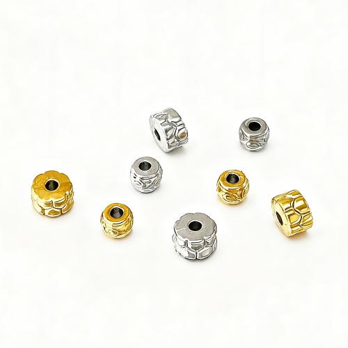 Acier inoxydable Spacer Perles, Acier inoxydable 304, Placage, Vintage & DIY & styles différents pour le choix, plus de couleurs à choisir, Vendu par PC