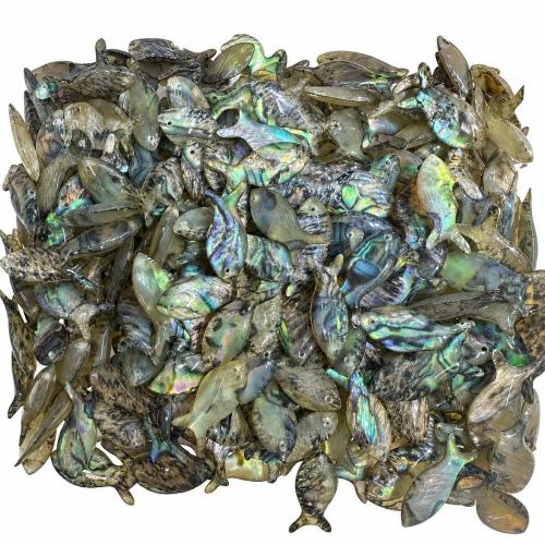 Resin Pendant with Abalone Shell Paper DIY Approx 1mm Sold By PC