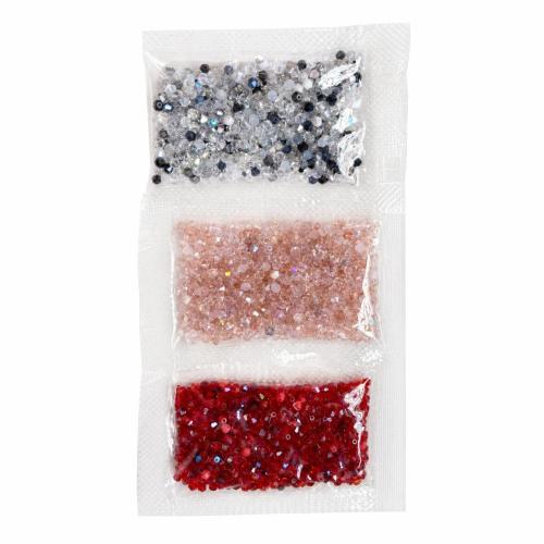 Glass Jewelry Beads DIY & faceted 6mm Sold By Bag