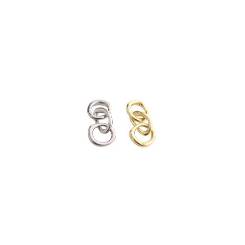 Fechos de jóias de bronze, cobre, banhado, DIY, Mais cores pare escolha, 34x14x2mm, vendido por PC