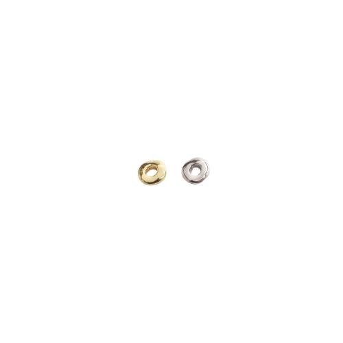 Χάντρες Brass Spacer, Ορείχαλκος, Λουκουμάς, επιχρυσωμένο, DIY, περισσότερα χρώματα για την επιλογή, 11x10x4mm, Sold Με PC