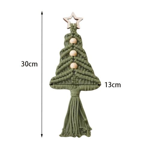 Polyester Gobelin, Weihnachtsbaum, handgemacht, Weihnachts-Design, keine, 300x130mm, verkauft von PC