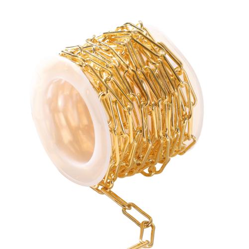 Iron Jewelry Chain plated DIY Sold By Set